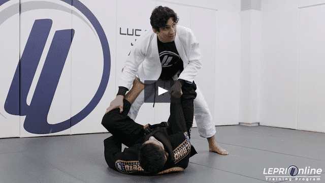 De La Riva with Lapel Control Escape to Pass to Side Control