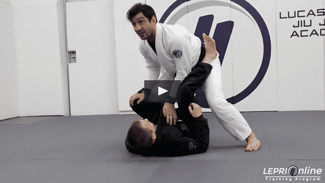 Open Guard Pass to Seat Belt Grips to Back Take Variation