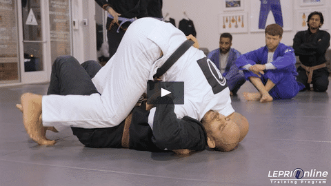 Half Guard Escape and Pass Continuation