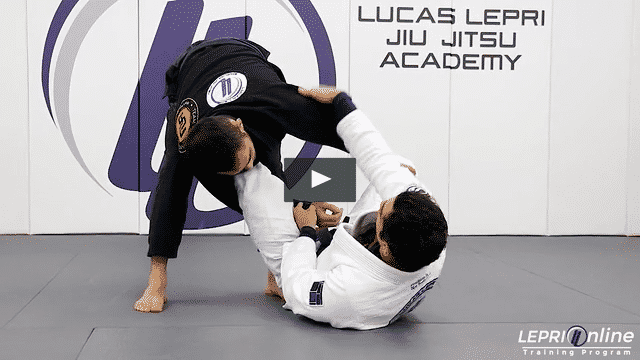 Open Guard to Lasso Sweep to Armbar