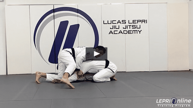 Back Take when Opponent is in Turtle Position