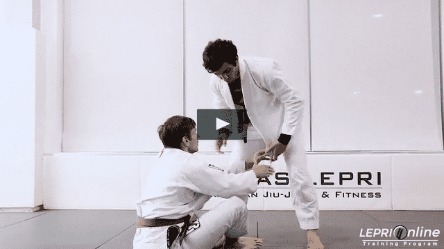 Worm Guard Defense Pass to Side Control