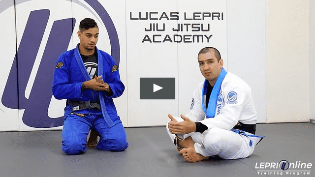 De la Riva with Lasso Control to Sweep Attempt to Back Take