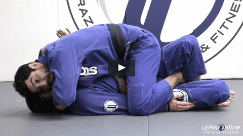 Half Guard Pass to Mount and Ezekiel Choke
