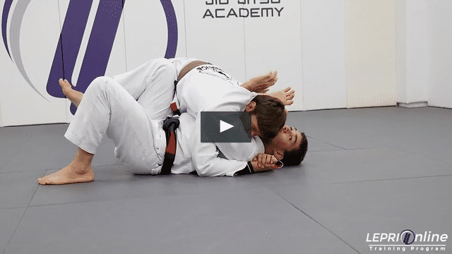 Side Control Escape to Closed Guard