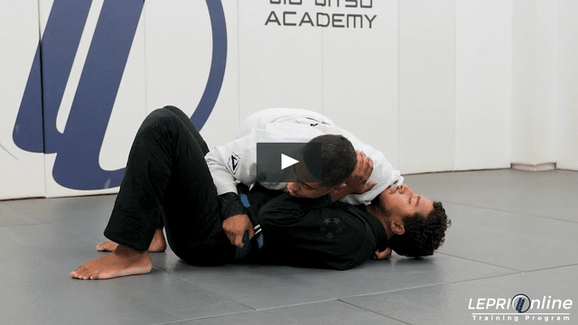 Side Control to Knee On Belly to Baseball Choke