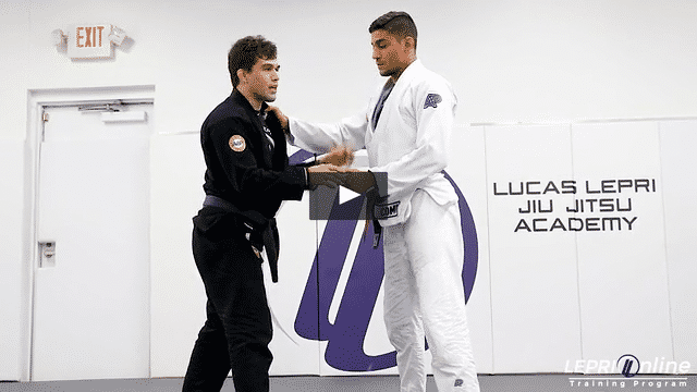 Grip Fighting to Single Leg Takedown to Side Control