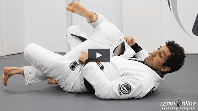 De La Riva to Berimbolo to Back Take Variation when Opponent Tries to Escape