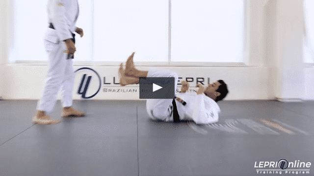 Break Fall when Pushed Down to Open Guard Defense to Technical Stand Up