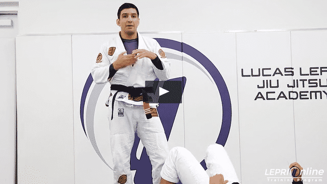 Lasso Escape When Opponent is Not Wearing a Belt Variation to Back Take