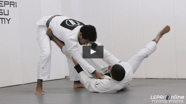 Guard Pull to De La Riva Sweep to Side Control