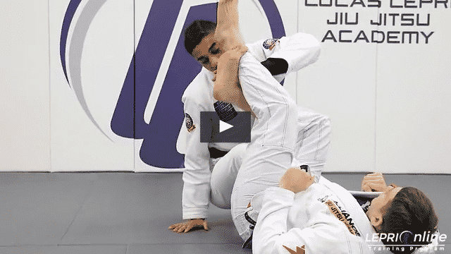 50/50 Guard Escape Using Berimbolo to Side Control or Back Take