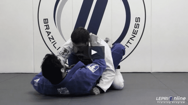 Cross Choke Submission Using the Lapel from Closed Guard