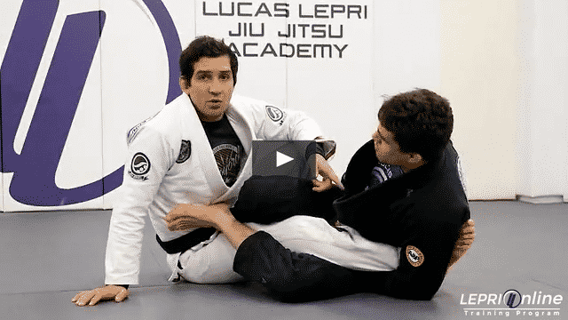 Straight Ankle Lock Escape to Mount