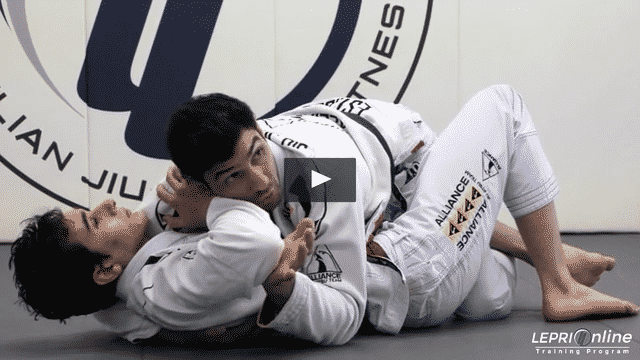 Half Guard Pass to Side Control