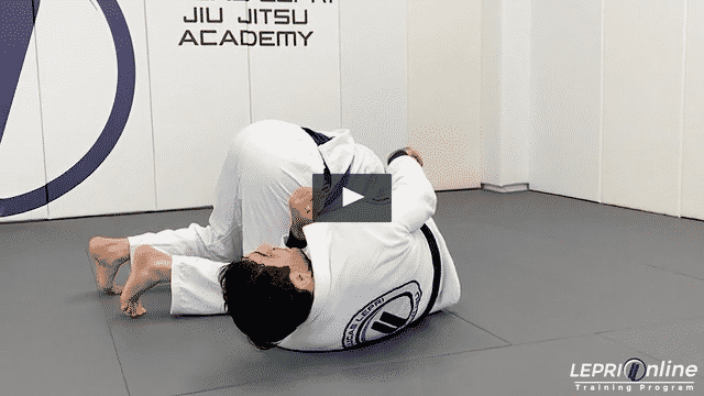 Armbar from Mount when Opponent Bridges and Turns