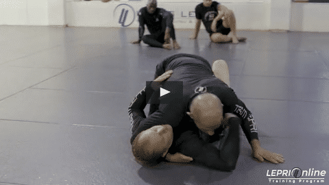 Passing After Single Leg Takedown Continuation