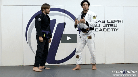 Guard Pull to One Leg X Guard Drill