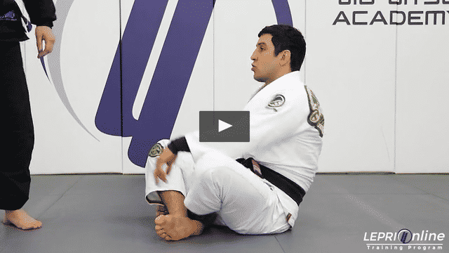 De La Riva to Lapel Control to Sweep Attempt to Back Take
