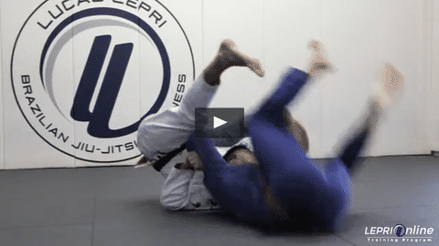 De La Riva Guard Pull to Overhead Sweep and Armbar