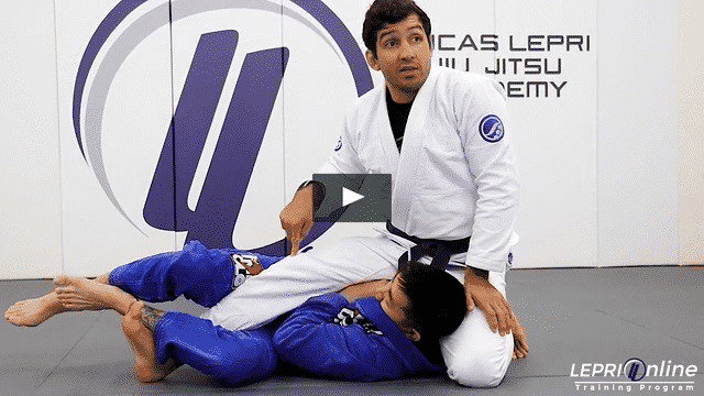 Back Take When in Deep Half Guard