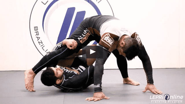 De La Riva Guard Sweep to Back Take
