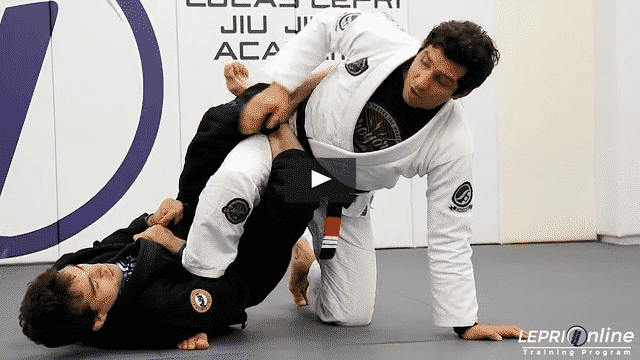 Straight Ankle Lock Escape from 50/50 Guard Variation