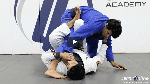 One Leg X Variation to Over Shoulder Sweep to Knee Cut Pass