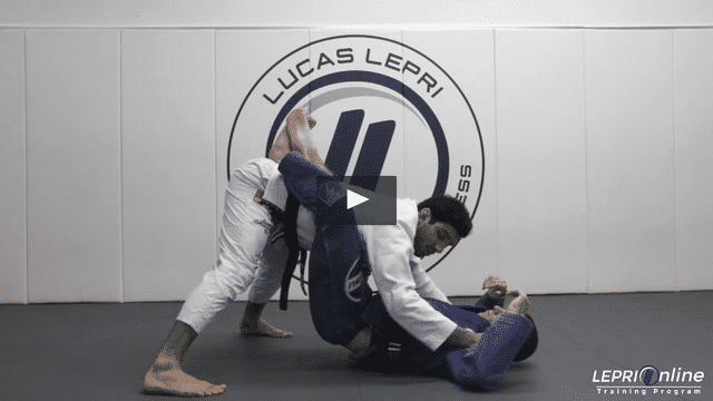 Closed Guard Pass with a Knee Cut