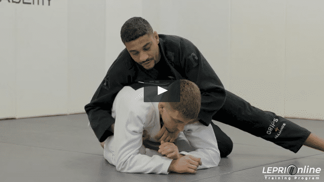 Clock Choke when Opponent is in Turtle Position