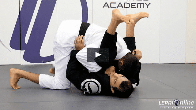 Double Under Defense to Triangle Choke Variation with Collar Control