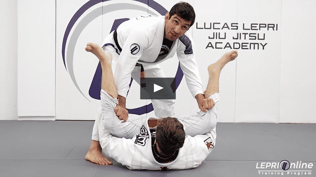 Spider Guard Pass to Side Control Variation