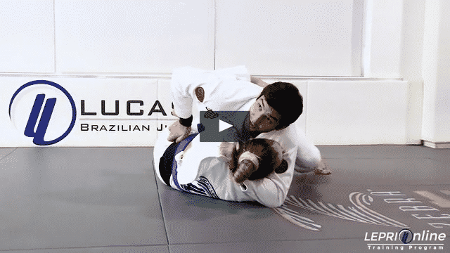 Half Guard Escape to Knee Cut to Lapel Cross Choke or Lapel and Arm Cross Choke