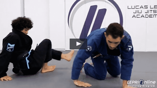 Deep Half Guard Escape to Back Take