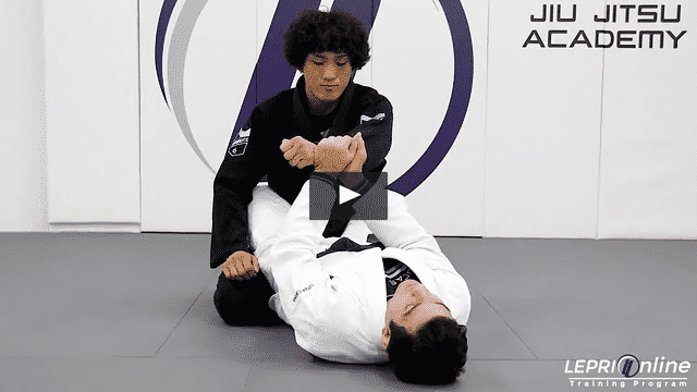 Closed Guard to Back Take to Collar Choke