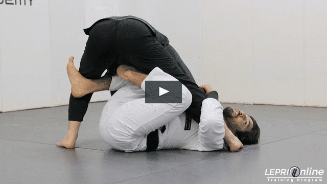 Butterfly Sweep Attempt Using Belt to One Leg X to Shoulder Roll Sweep