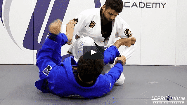 Open Guard when Opponent Defends to Sweep Drill