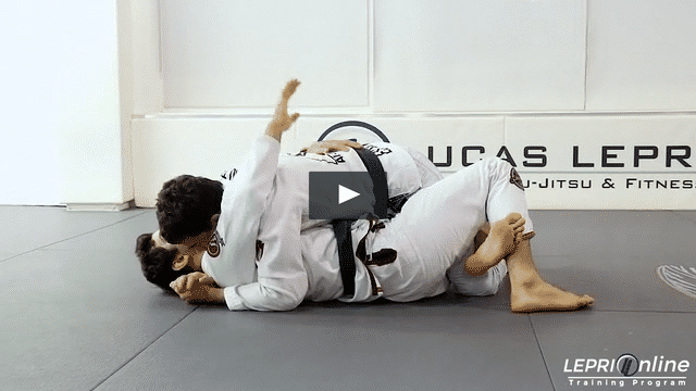 Half Guard Transition to Closed Guard