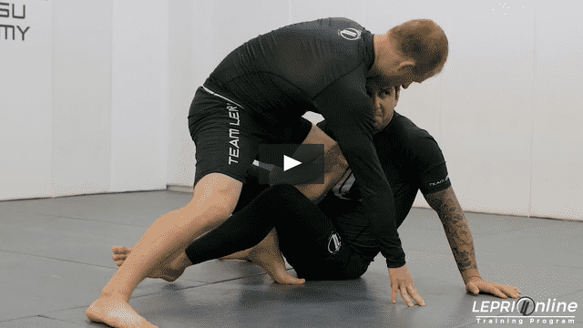 Reverse De La Riva to Single Leg Takedown Attempt to Back Clinch to Side Control