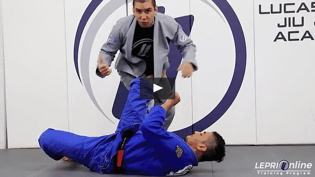 De La Riva With Lapel and Lasso Control Escape Variation When Opponent Tries to Attack