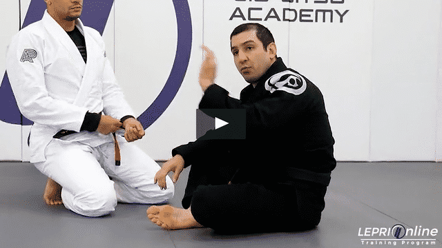 Double Under Escape When Opponent Cross Collar Grips