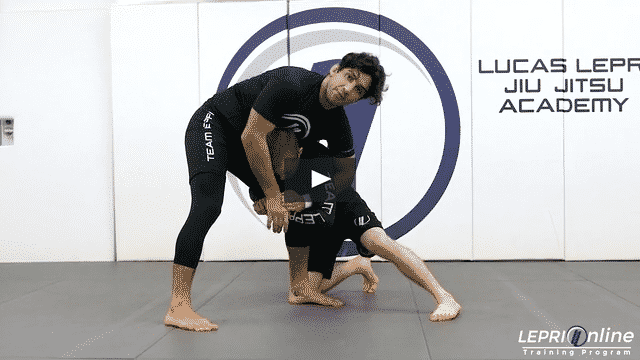 Single Leg Counter to Sweep Side Control