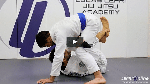 De La Riva to X Guard to Overhead Sweep to Knee Cut Pass