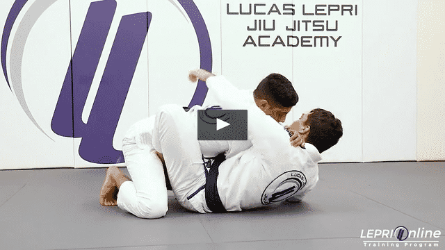 Butterfly Guard Sweep Variation Controlling Both Arms to Side Control