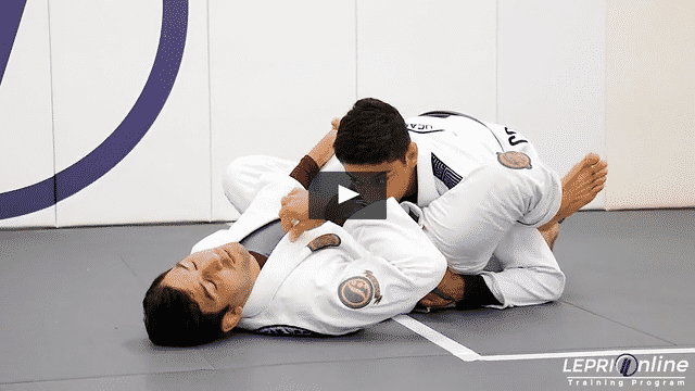 Double Under Defense to Sweep Attempt to Triangle Choke