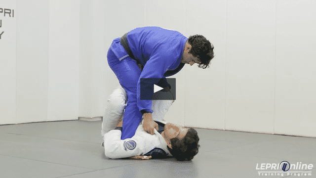 Open Guard to Spider Guard to Over Head Sweep Attempt to Sweep