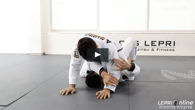 Mount Escape by Trapping the Leg and Arm