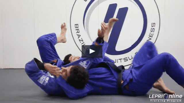 Single Leg Defense to Loop Choke Submission