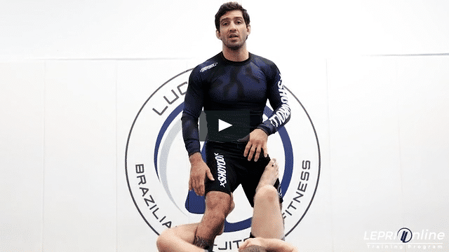 De La Riva Pass to Side Control When Opponent is Gripping the Neck