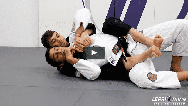 Back Control Escape to Half Guard